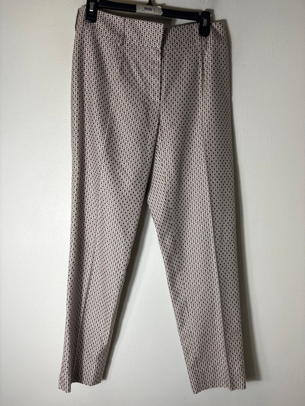 Carlisle Brown and White Print Dress Pants Sz 2